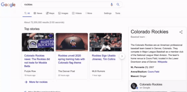 Google tests new AMP SERP