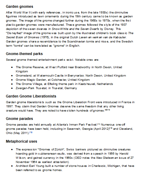 example of easy to read text.