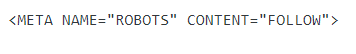 dofollow meta data