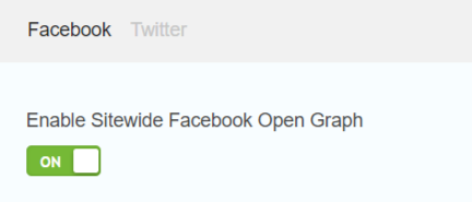 enable sitewide facebook open graph