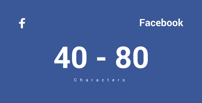 Picture of Facebook Ideal Length