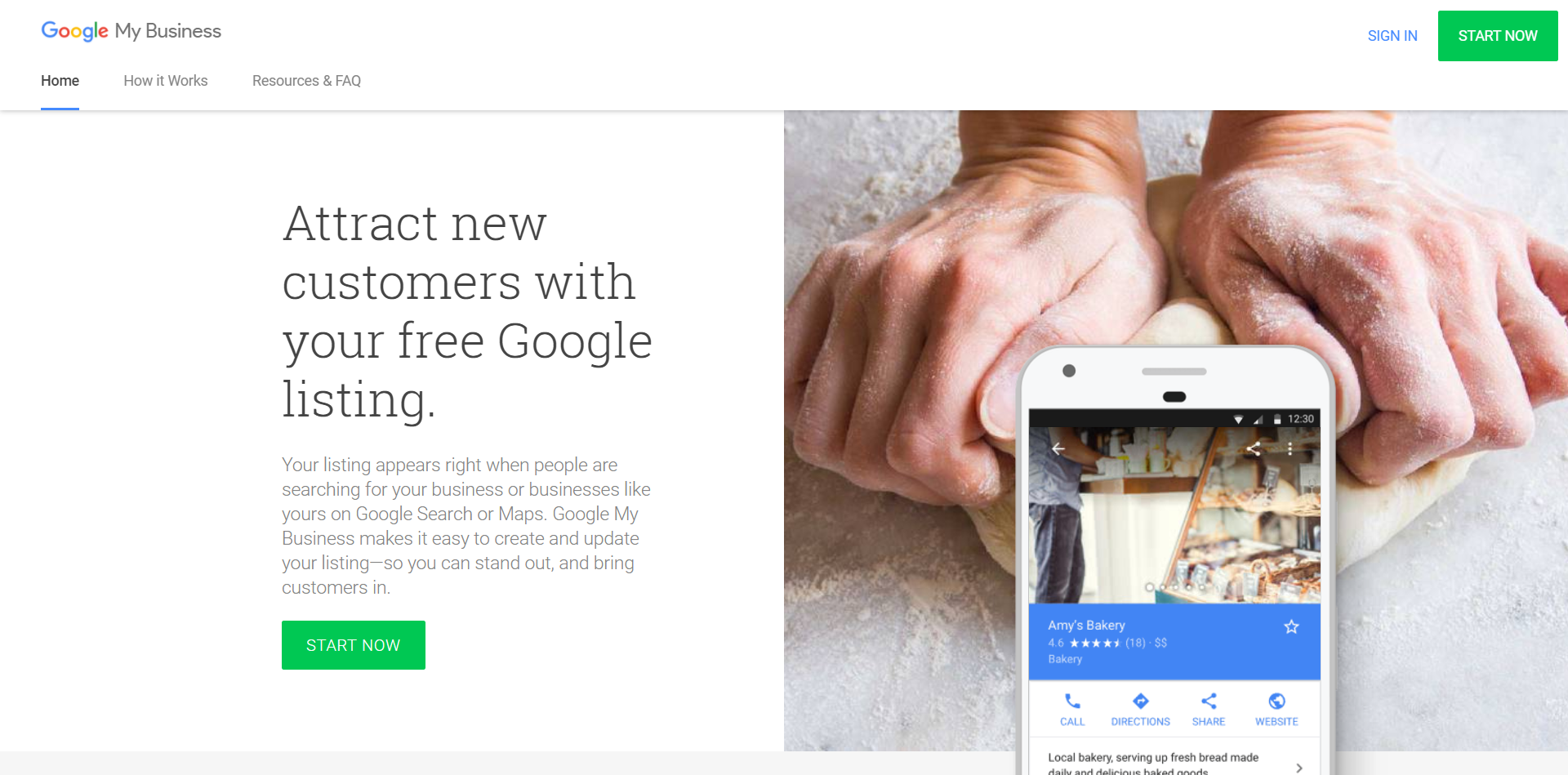 google my business signup