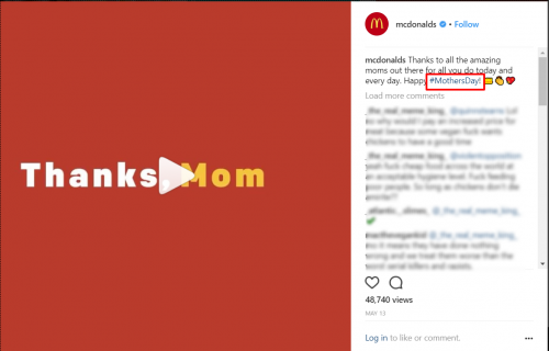 mcdonalds hashtag