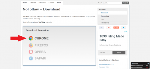 nofollow tool
