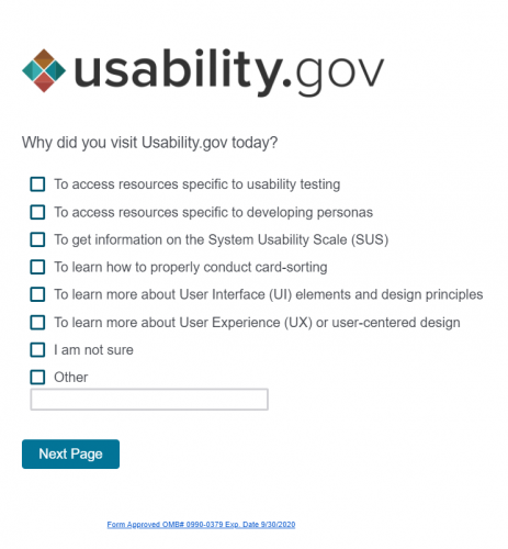 online survey