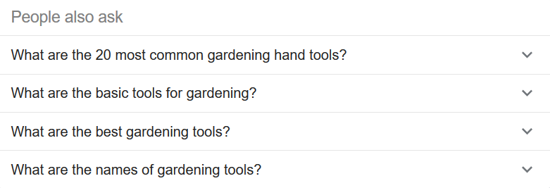 People Also Ask