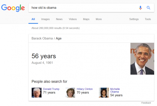 google direct answers