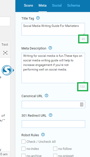 title tag meta description seopressor