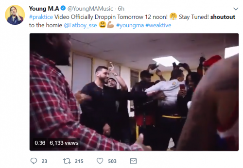 twitter shout out