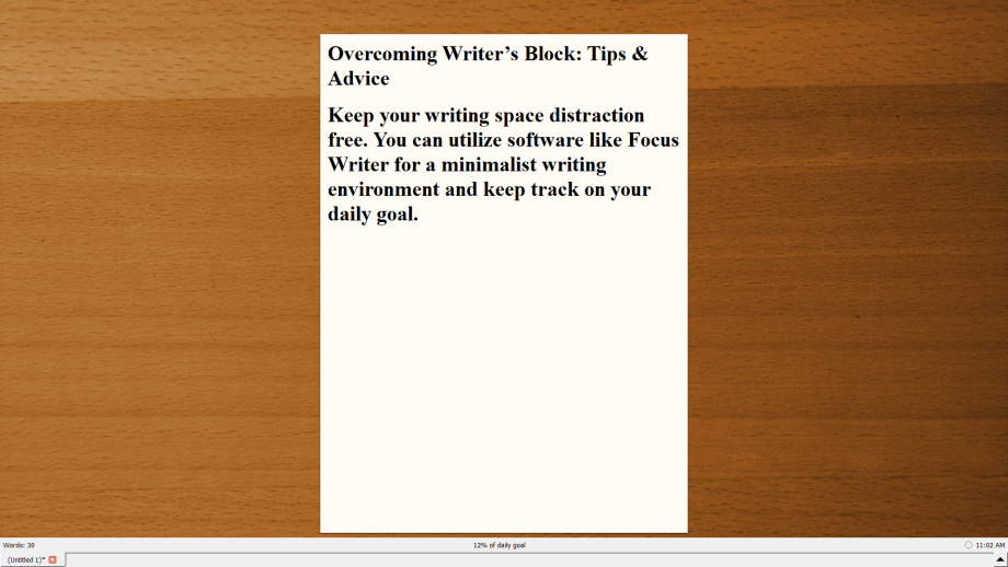 Type Writer interface 1.1