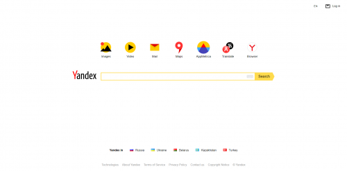 yandex search